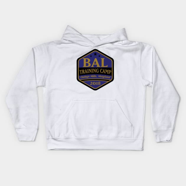 Football TRAINING CAMP Owings Mills, MD!!! Kids Hoodie by OffesniveLine